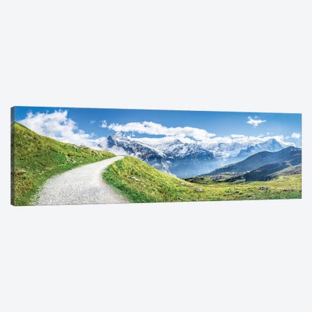 Swiss Alps Near Grindelwald Canvas Print #JNB112} by Jan Becke Art Print