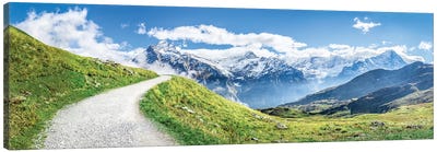 Swiss Alps Near Grindelwald Canvas Art Print - Switzerland Art
