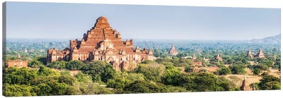 Panoramic View Of The Dhammayangyi Temple, Old Bagan, Myanmar Canvas Art Print - Burma (Myanmar)