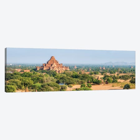 Panoramic View Of The Dhammayangyi Temple In Old Bagan, Myanmar Canvas Print #JNB1166} by Jan Becke Canvas Wall Art