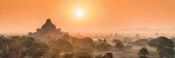 City Sunrises & Sunsets: Dhammayangyi Temple At Sunrise, Bagan, Myanmar by Jan Becke