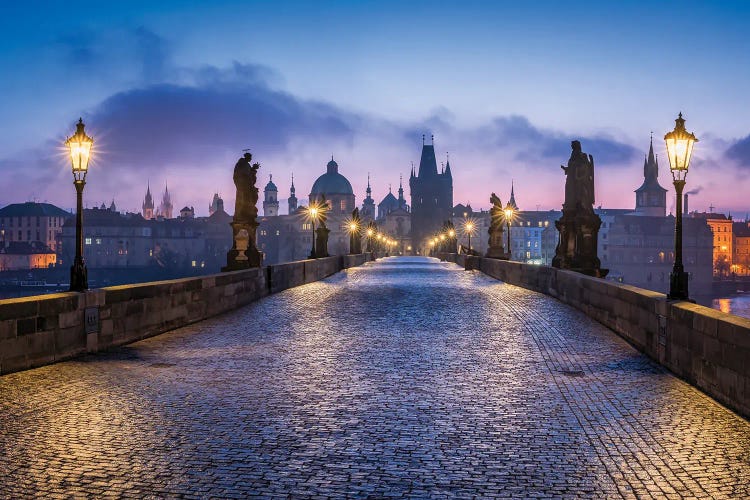 Charles Bridge In Prague, Czech Republic