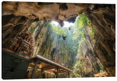 Batu Caves In Kuala Lumpur, Malaysia Canvas Art Print - Malaysia