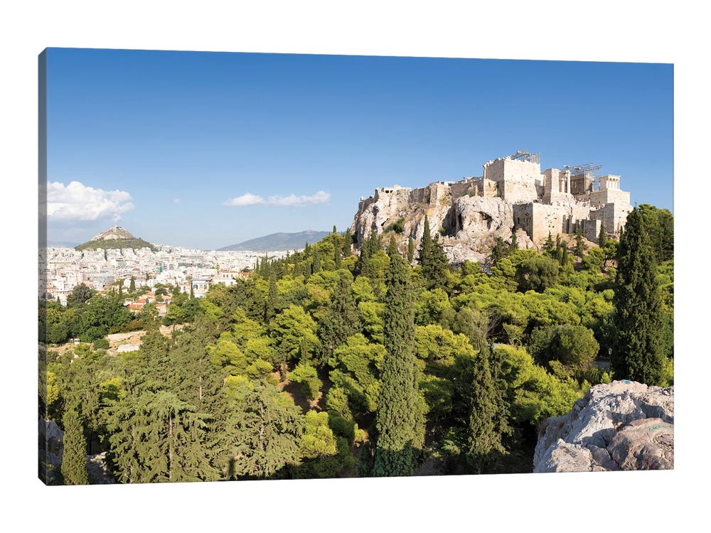Akropolis, Athens, Greece print by Jan Schuler