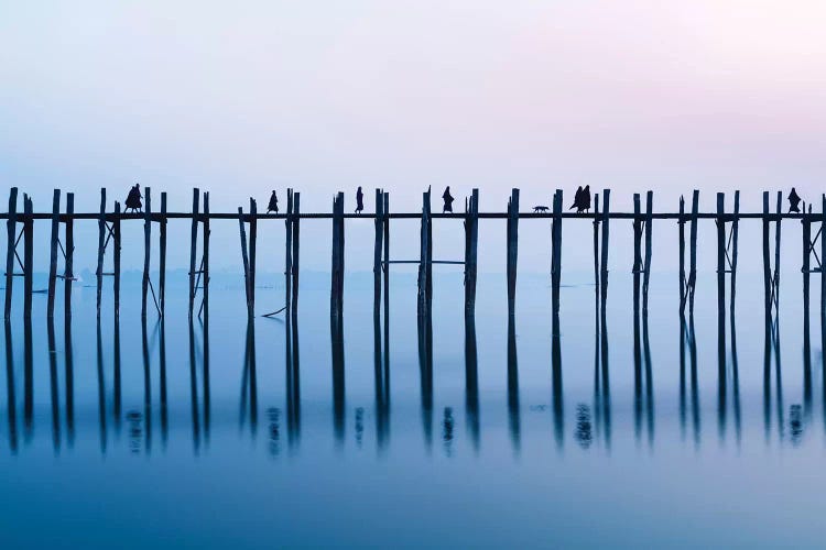 U Bein Bridge, Amarapura, Myanmar