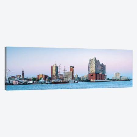 View Of The Elbphilharmonie Concert Hall In The Hafencity Quarter Of Hamburg, Germany Canvas Print #JNB1235} by Jan Becke Canvas Art
