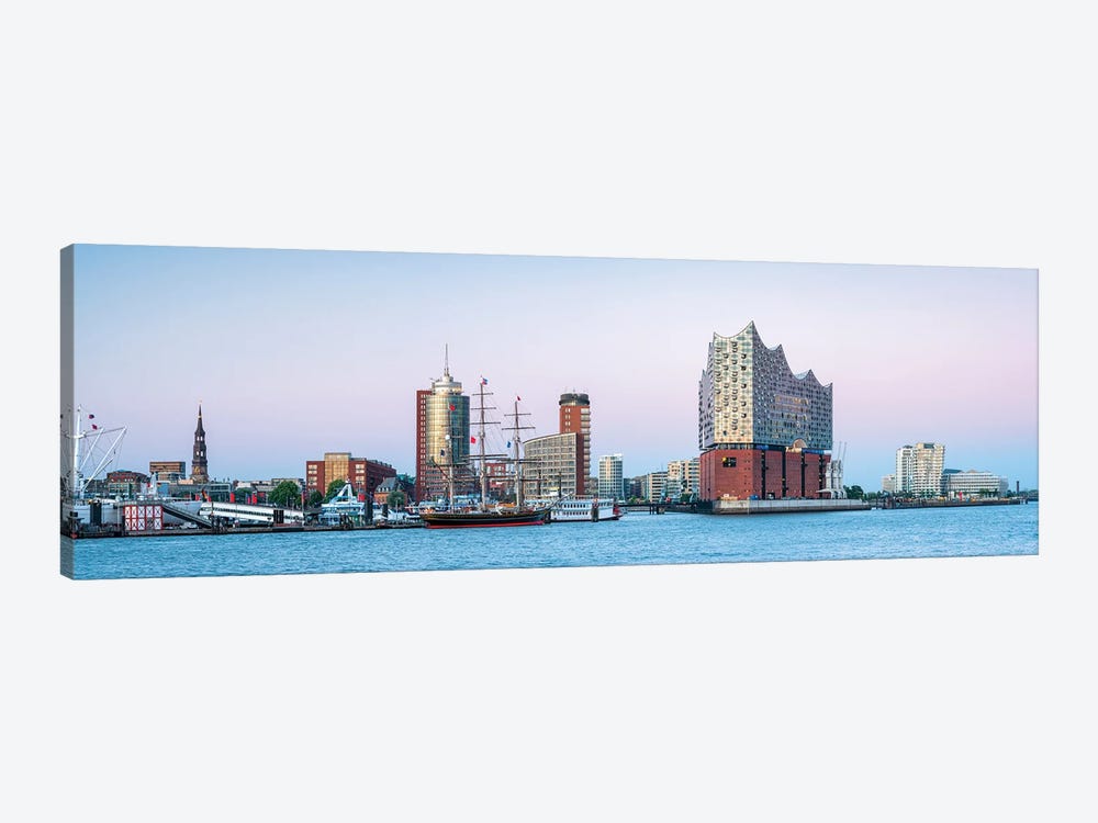 View Of The Elbphilharmonie Concert Hall In The Hafencity Quarter Of Hamburg, Germany by Jan Becke 1-piece Canvas Print
