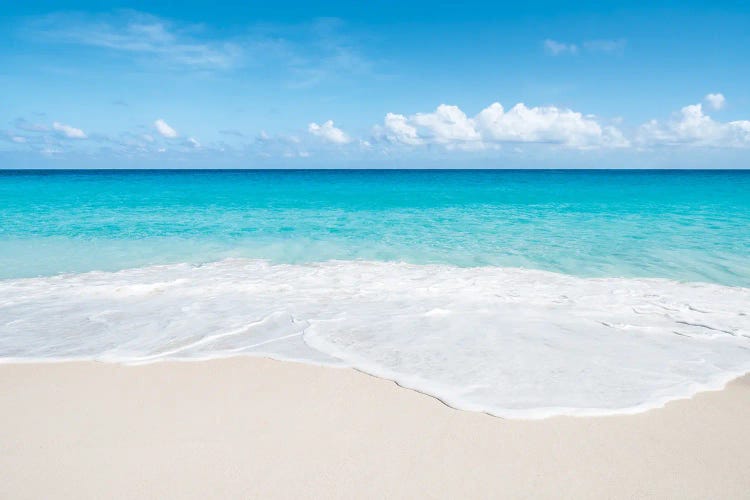 Turquoise Water At Anse Georgette Beach, Praslin, Seychelles