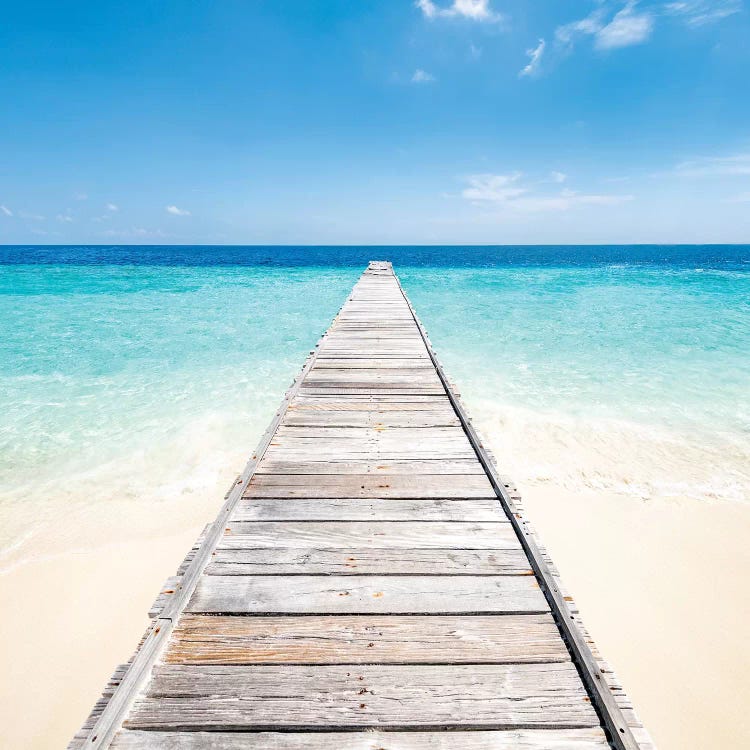 Pier At A Beach