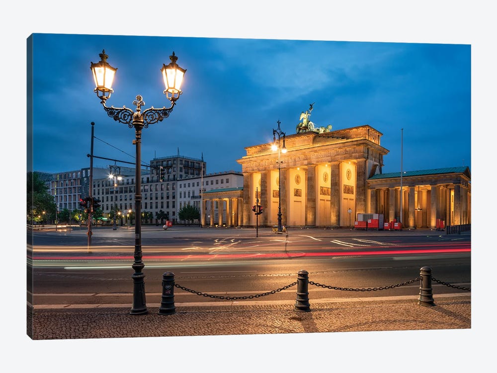 Brandenburg Gate (Brandenburger Tor) At The Platz Des 18. März, Berlin, Germany by Jan Becke 1-piece Canvas Art