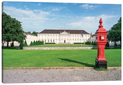 Bellevue Palace (Schloss Bellevue) In Berlin, Germany Canvas Art Print - Berlin Art