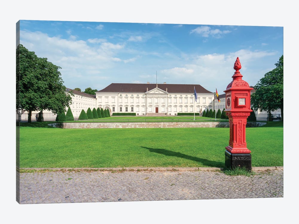 Bellevue Palace (Schloss Bellevue) In Berlin, Germany by Jan Becke 1-piece Canvas Artwork