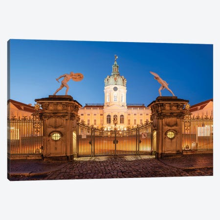Schloss Charlottenburg (Charlottenburg Palace) Main Gate, Berlin, Germany Canvas Print #JNB1405} by Jan Becke Canvas Print