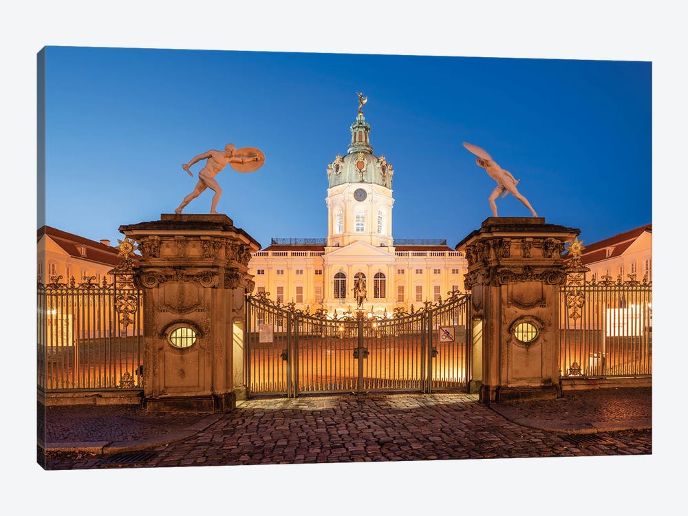 Schloss Charlottenburg (Charlottenburg Palace) Main Gate, Berlin, Germany by Jan Becke 1-piece Canvas Art