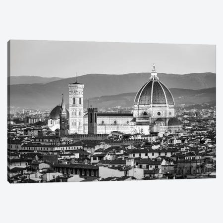 Florence Cathedral In Black And White Canvas Print #JNB1411} by Jan Becke Canvas Art Print