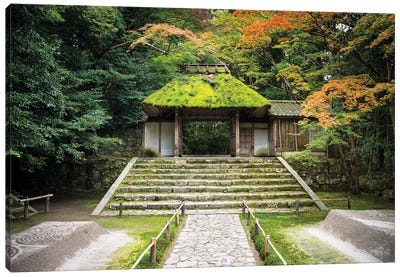 Honen-In Tempel In Kyoto, Japan Canvas Art Print - Japan Art