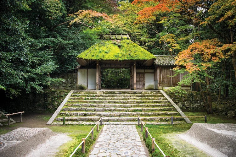 Honen-In Tempel In Kyoto, Japan