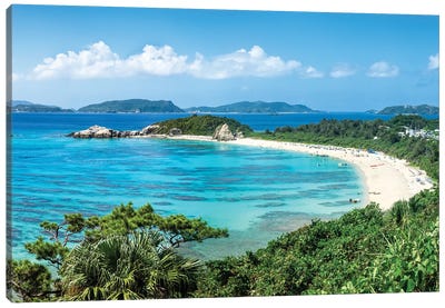 Aharen Beach, Tokashiki Island, Kerama Islands Group, Okinawa Canvas Art Print