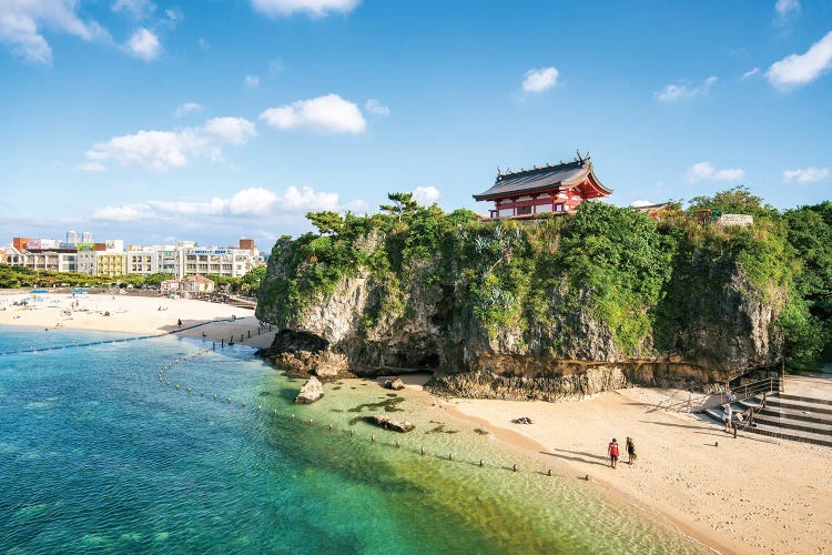 Naminoue Beach And Naminoue Shrine, Naha, Okinawa