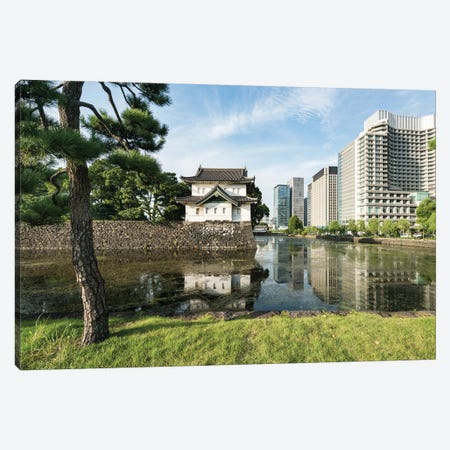 Imperial Palace In Tokyo Canvas Print #JNB1441} by Jan Becke Canvas Wall Art