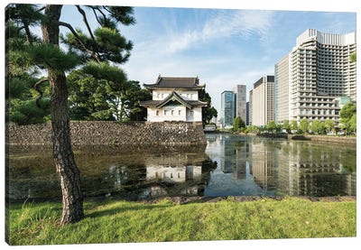 Imperial Palace In Tokyo Canvas Art Print - Tokyo Art