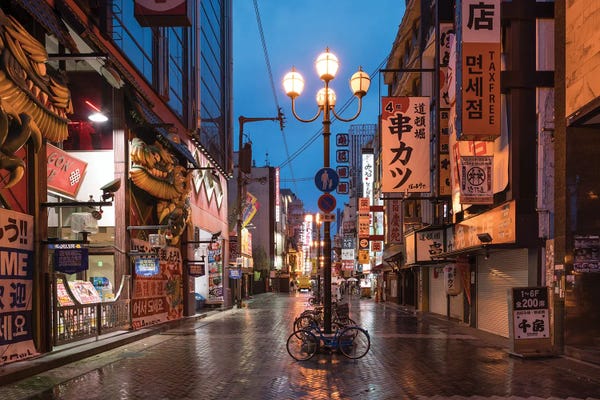 Osaka: Dotonbori District, Osaka, Kansai, Japan by Jan Becke
