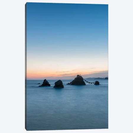 Meoto Iwa Rocks Also Known As The "Wedded Rocks", Mie Prefecture, Japan Canvas Print #JNB1493} by Jan Becke Canvas Art Print