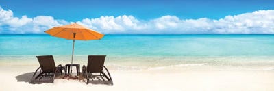 Summer Vacation At The Beach by Jan Becke acrylic art print