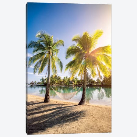 Summer Feeling On A Tropical Island In The South Sea Canvas Print #JNB155} by Jan Becke Canvas Art