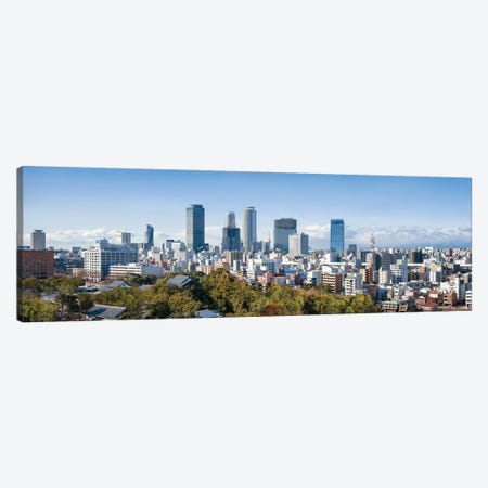 Nagoya Skyline Panorama Canvas Print #JNB1594} by Jan Becke Art Print