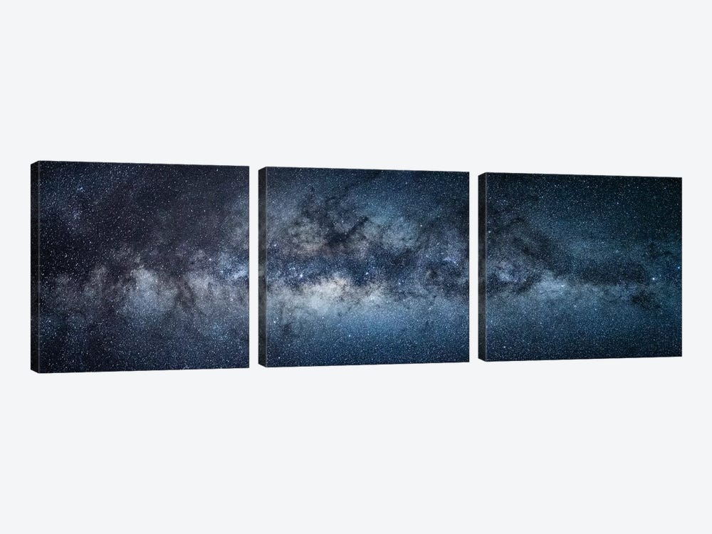Milky Way by Jan Becke 3-piece Canvas Art
