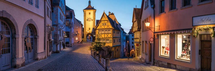 Historic Old Town Of Rothenburg Ob Der Tauber