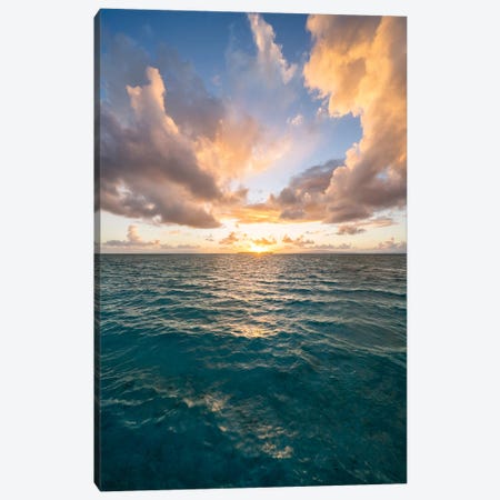 Sunset In The South Seas Canvas Print #JNB1664} by Jan Becke Canvas Print