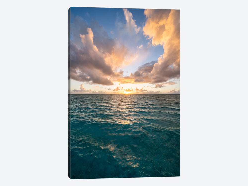 Sunset In The South Seas by Jan Becke 1-piece Canvas Wall Art