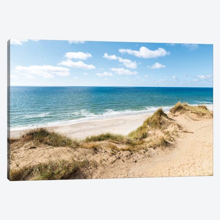 Dune Landscape Near The Rotes Kliff (Red Cliff), Sylt, Schleswig-Holstein, Germany Canvas Print #JNB1703} by Jan Becke Canvas Art Print