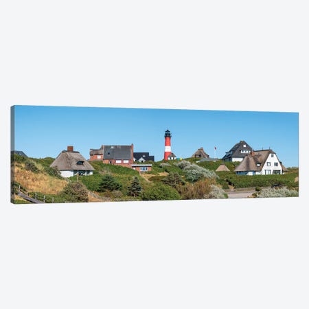 Panoramic View Of Hörnum With Lighthouse Hörnum, Sylt, Schleswig-Holstein, Germany Canvas Print #JNB1718} by Jan Becke Canvas Art