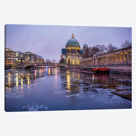 Berlin Cathedral (Berliner Dom) On Museum Island (Museumsinsel) In Berlin Mitte Canvas Print #JNB1747} by Jan Becke Canvas Wall Art