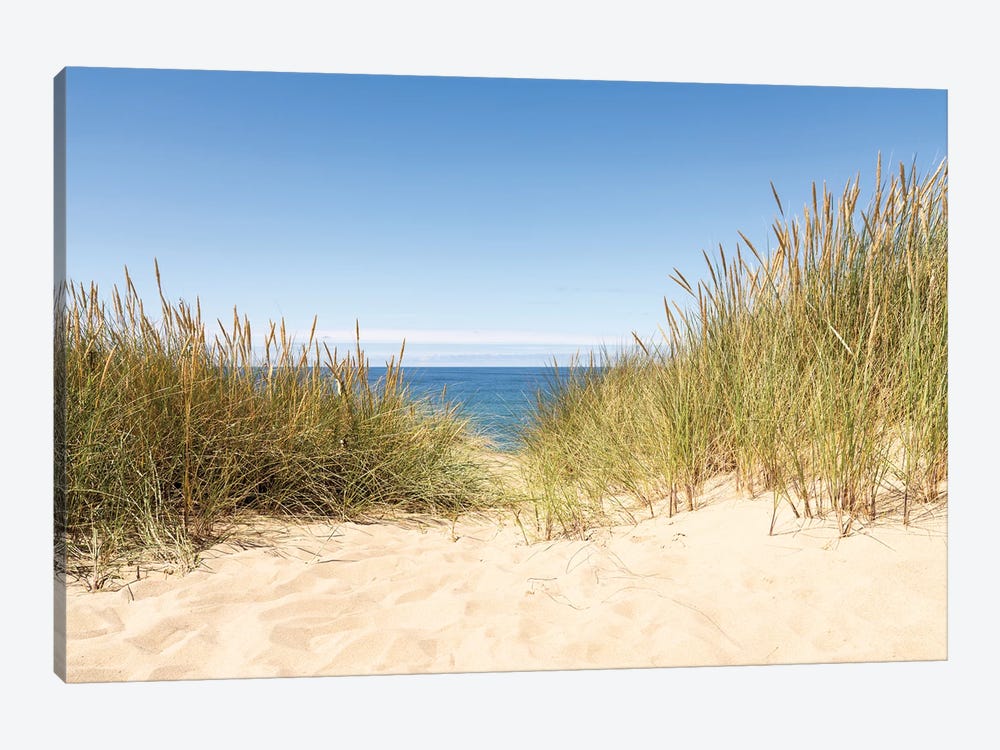 Dune Beach On A Sunny Day, North Sea Coast, Germany by Jan Becke 1-piece Canvas Print