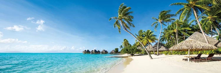 Beach Resort On Bora Bora, French Polynesia