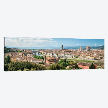 Florence Skyline Panorama, Tuscany, Italy Canvas Print #JNB1832} by Jan Becke Art Print