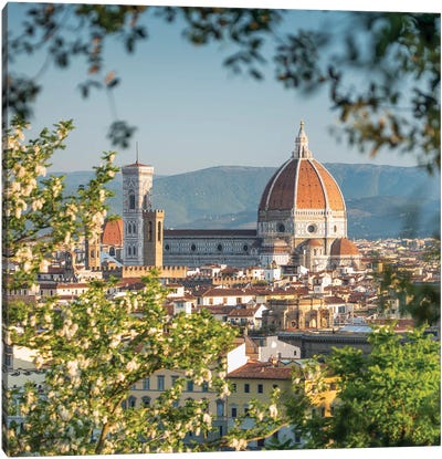 Florence Cathedral, Tuscany, Italy Canvas Art Print - Tuscany Art