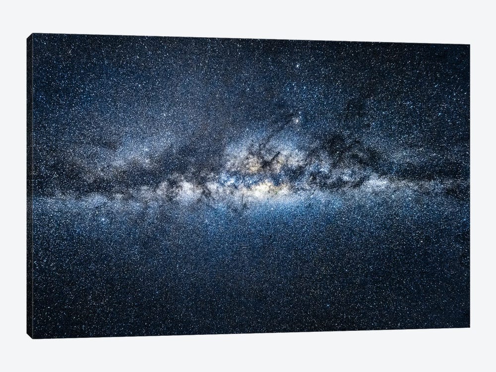 Milky Way Galaxy by Jan Becke 1-piece Canvas Artwork