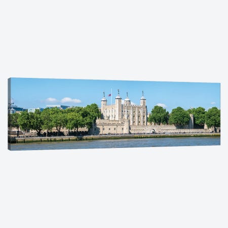Tower Of London Panorama Canvas Print #JNB1881} by Jan Becke Canvas Art