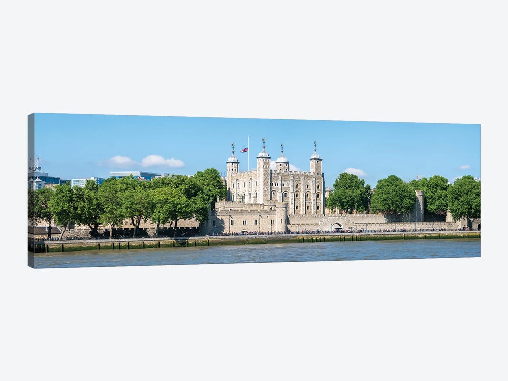 Tower Of London Panorama by Jan Becke 1-piece Canvas Wall Art