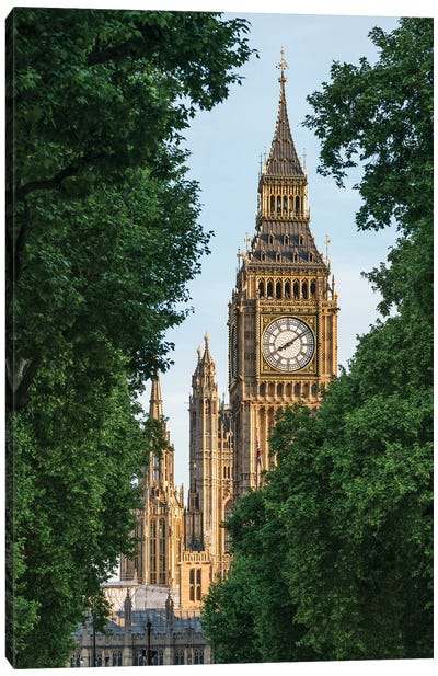 Big Ben, London, United Kingdom Canvas Art Print - Big Ben