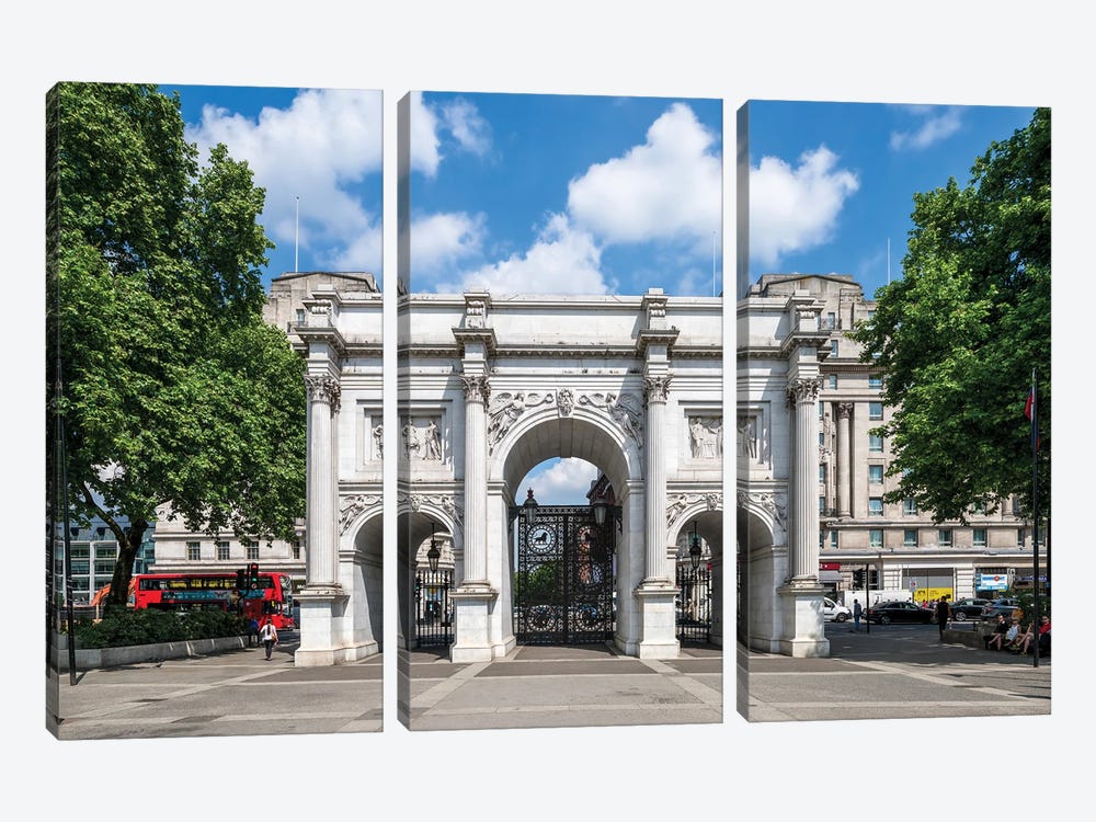 Marble Arch, London, United Kingdom by Jan Becke 3-piece Art Print