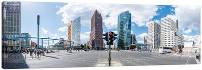 Potsdamer Platz panorama, Berlin, Germany Canvas Art Print - Berlin Art
