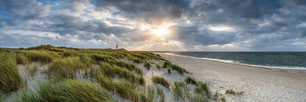 Beach Sunrises & Sunsets: Sunset Near Leuchtturm List-Ost, Sylt Island, Schleswig-Holstein, Germany II by Jan Becke