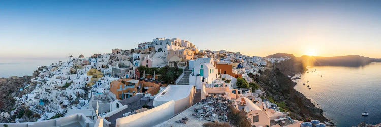 Oia Sunrise Panorama Santorini, Greece