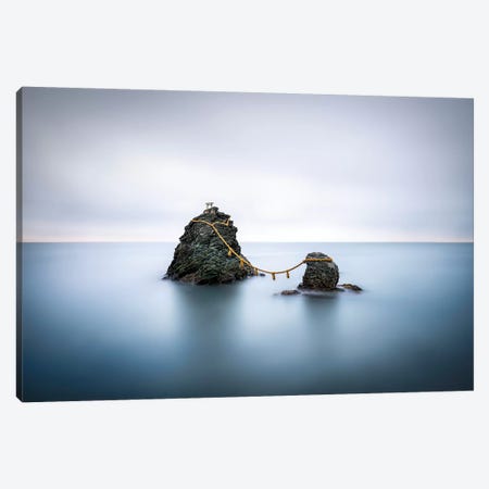 Meoto Iwa Also Known As The Wedded Rocks Canvas Print #JNB216} by Jan Becke Canvas Print